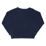 TOMMY HILFIGER Womens Jumper Blue Tight Knit L