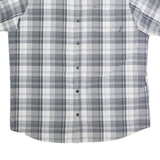 COLUMBIA Mens Shirt Grey Check 2XL