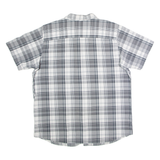 COLUMBIA Mens Shirt Grey Check 2XL