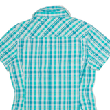 THE NORTH FACE Womens Shirt Blue Plaid S