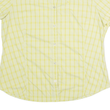 JACK WOLFSKIN Womens Shirt Yellow Check 2XL