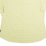 JACK WOLFSKIN Womens Shirt Yellow Check 2XL