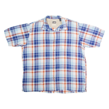 LEE Mens Shirt Blue Check XL