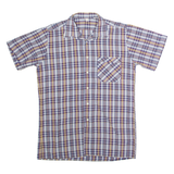 Mens Shirt Grey 90s Plaid M