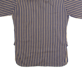 CLAUDIO BERRUTI Mens Shirt Blue 90s Striped S