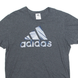 ADIDAS Mens T-Shirt Grey M