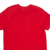 ADIDAS Mens T-Shirt Red L