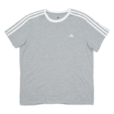 ADIDAS Mens T-Shirt Grey M