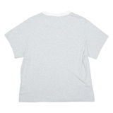 ADIDAS ORIGINALS Womens T-Shirt Grey UK 10