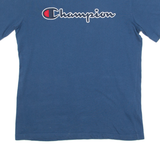 CHAMPION Mens T-Shirt Blue M