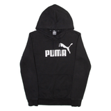 PUMA Mens Black Hoodie XXS