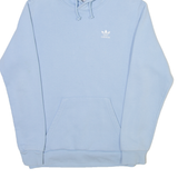 ADIDAS ORIGINALS Mens Blue Hoodie XS