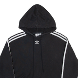 ADIDAS ORIGINALS Womens Black Hoodie UK 10