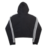 ADIDAS ORIGINALS Womens Black Hoodie UK 10