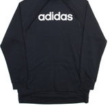 ADIDAS Womens Black Hoodie S