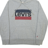 LEVI'S Mens Grey Hoodie S