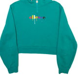 ELLESSE Womens Green Hoodie UK 14