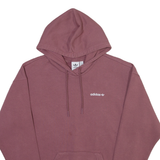 ADIDAS ORIGINALS Womens Purple Hoodie UK 6