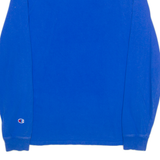 CHAMPION Heritage Mens T-Shirt Blue Long Sleeve L