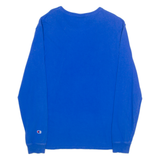 CHAMPION Heritage Mens T-Shirt Blue Long Sleeve L