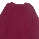 LEVI'S Ribbed Mens T-Shirt Red Long Sleeve XL