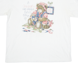 Grandmother Teddy Womens T-Shirt White L