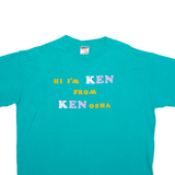 ONEITA Kenosha Mens T-Shirt Green USA 2XL