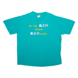 ONEITA Kenosha Mens T-Shirt Green USA 2XL