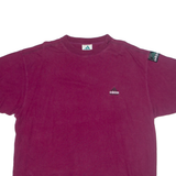 ADIDAS EQUIPMENT Mens T-Shirt Maroon 90s XL