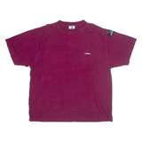 ADIDAS EQUIPMENT Mens T-Shirt Maroon 90s XL