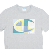 CHAMPION Womens T-Shirt Grey L