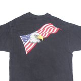 HANES BEEFY T Air Force Reserve Mens T-Shirt Grey USA L