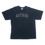 NIKE TEAM HOUSTON ASTROS Mens T-Shirt Black 90s USA XL