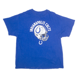 NFL INDIANAPOLIS COLTS Mens T-Shirt Blue USA XL