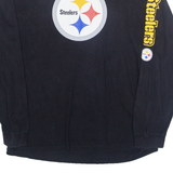 NFL PITTSBURGH STEELERS Mens T-Shirt Black Long Sleeve USA 2XL