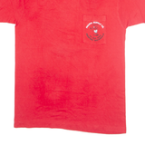 ANVIL Mens T-Shirt Red L