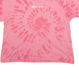 CHAMPION Womens T-Shirt Pink L