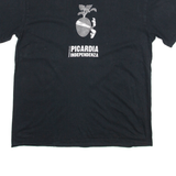 GILDAN Picardia Mens T-Shirt Black XL