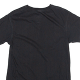 Ancient Building Print Mens T-Shirt Black S