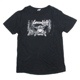 GILDAN Greenfield Festival Mens T-Shirt Black M