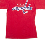 REEBOK Washington Capitals Mens T-Shirt Red USA S
