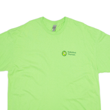 GILDAN Mens T-Shirt Green 2XL