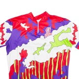 BRIAN Mens T-Shirt Red 1/4 Zip XL