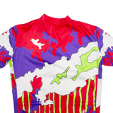 BRIAN Mens T-Shirt Red 1/4 Zip XL