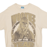 STAR WARS Chewbacca Mens T-Shirt Brown M