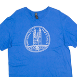 GILDAN Universitas Turicensis Mens T-Shirt Blue L