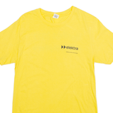 GILDAN Elektra Mens T-Shirt Yellow M