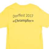 GILDAN Elektra Mens T-Shirt Yellow M