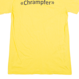 GILDAN Elektra Mens T-Shirt Yellow M