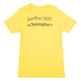 GILDAN Elektra Mens T-Shirt Yellow M